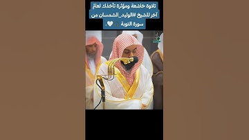 تلاوة تأخذك الى عالم آخر