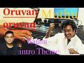 Oruvan oruvan #Rajani-intro theme #piano #vjmusical #trending #arrahman #superstar #muthu #coolie