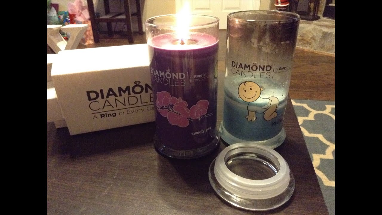 Diamond Candles Unboxing, Review, & Reveal 1 YouTube
