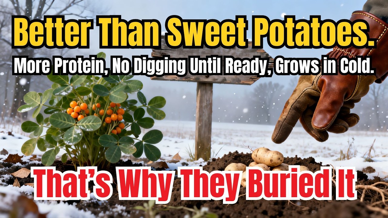 Better Than Sweet Potatoes. More Protein, No Digging Until Ready, Thrives in Cold.