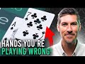 Blackjack hands you play wrong