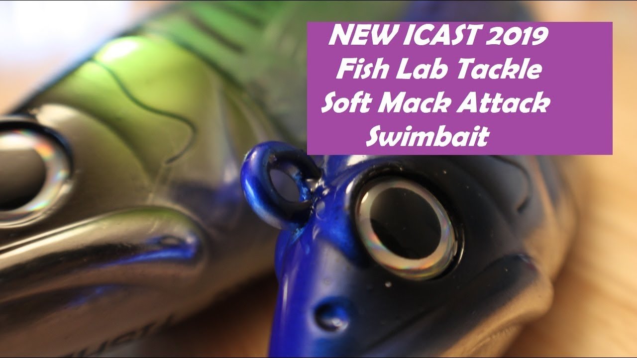 FishLab Tackle- Soft Mack Attack Swimbait 