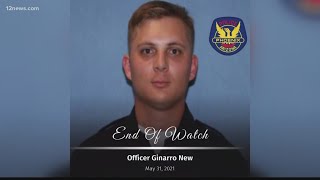 Procession for fallen Phoenix officer killed in crash
