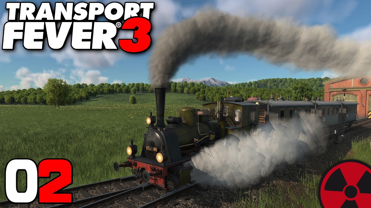 TRANSPORT FEVER 3 | #02: Zeit für DAMPF! 🚂 Gameplay Deutsch