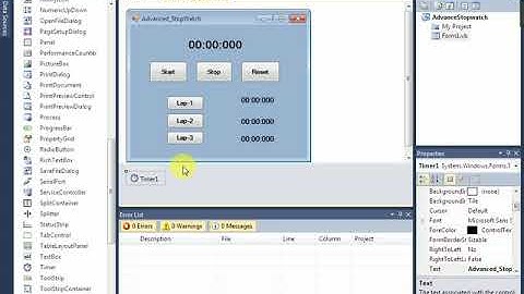 Advance Stop Watch With Lap
