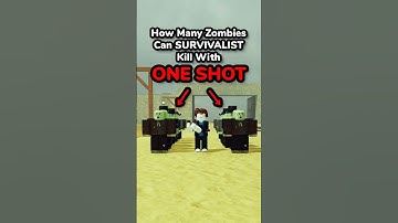 How Many Dead Rails Zombies Can A Survivalist Kill With ONE SHOT?