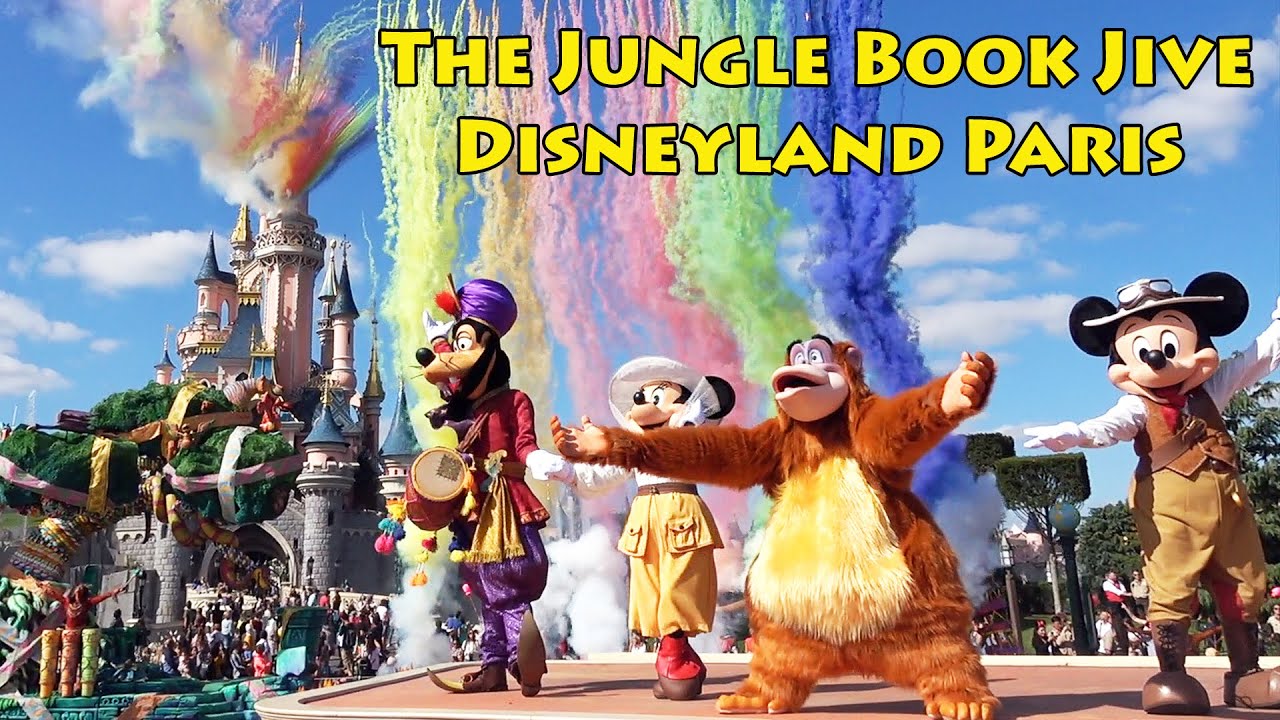 The Jungle Book Jive at Disneyland Paris - Full Central Plaza Show 2019, Multi Angle, Special Finale