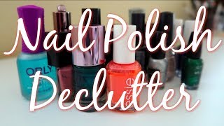 RUTHLESS Nail Polish Declutter | HeatherStylesLife