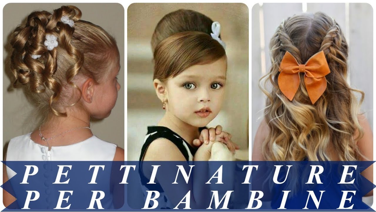 Nuove Acconciature Damigella Bambina 18 Youtube