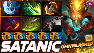 Satanic Juggernaut Omnislasher - Dota 2 Pro Gameplay Watch & Learn