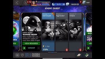 MCOC Variant 4: Waning Moon (Completion)