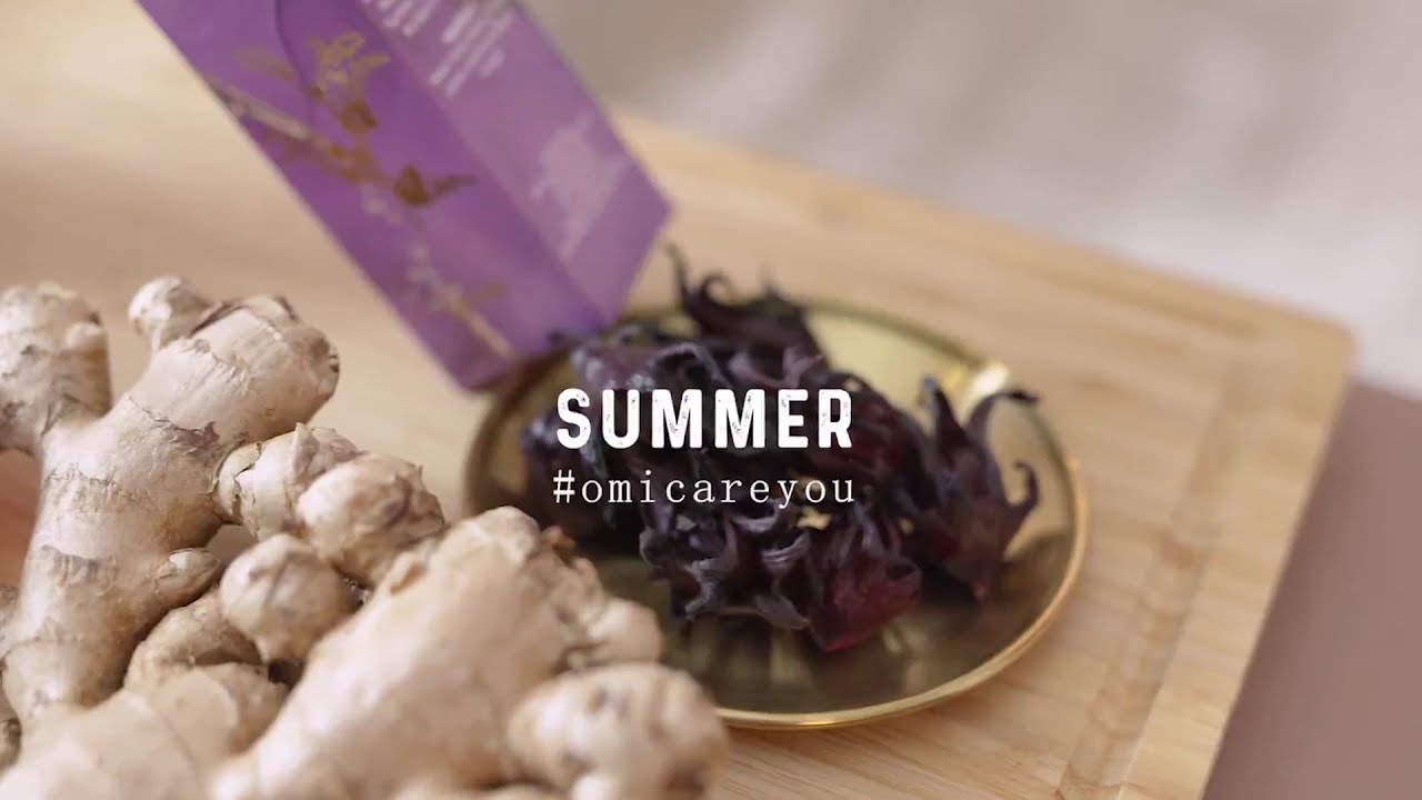 [OMICARE] SUMMER 夏洛 Roselle Bentong Ginger Vinegar 洛神花文冬姜醋 Official Video