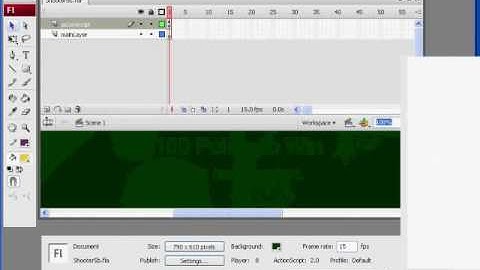 Flash Shooter Game 18 - Actionscript 2.0