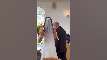 Thumbnail of You’ll never believe what happened on the wedding aisle.. via: @breeelenehan #wedding #viral