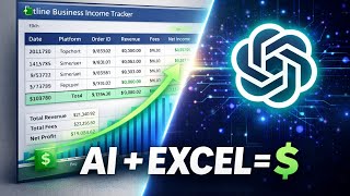 Create & Sell Excel Templates Online With AI: Step-by-Step Income Guide