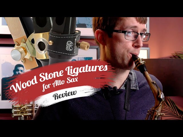 Wood Stone Alto Sax Ligatures Review | Dawkes Music - YouTube