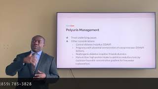 How Do You Manage Polyuria? Dr. Kenneth Afenya Explains. Lex Kidney Care