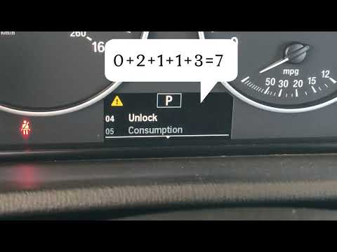 BMW F25 Как проверить пробег авто +скрытое меню!