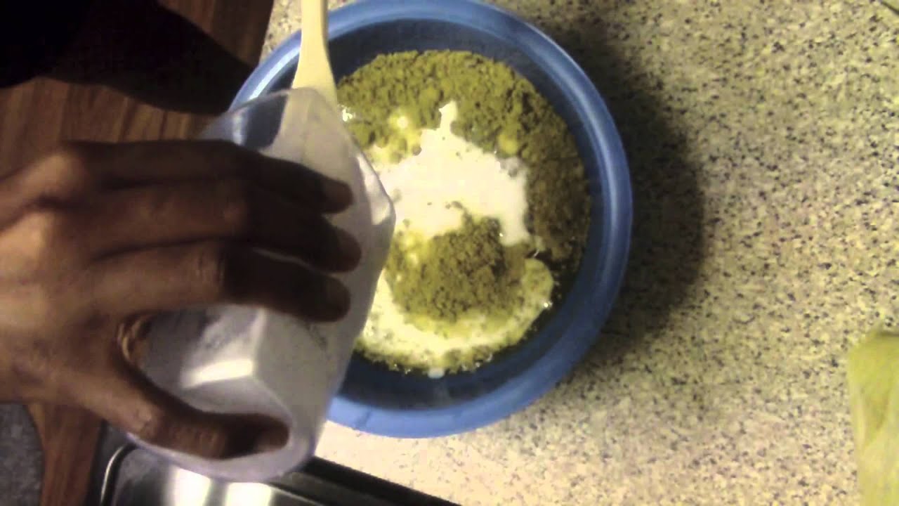 ♥15♥ Cassia Obovata Treatment Part 1 - Mixing the Paste - YouTube