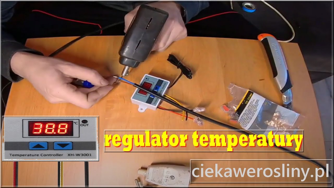 Jak podłączyć termostat elektroniczny regulator temperatury