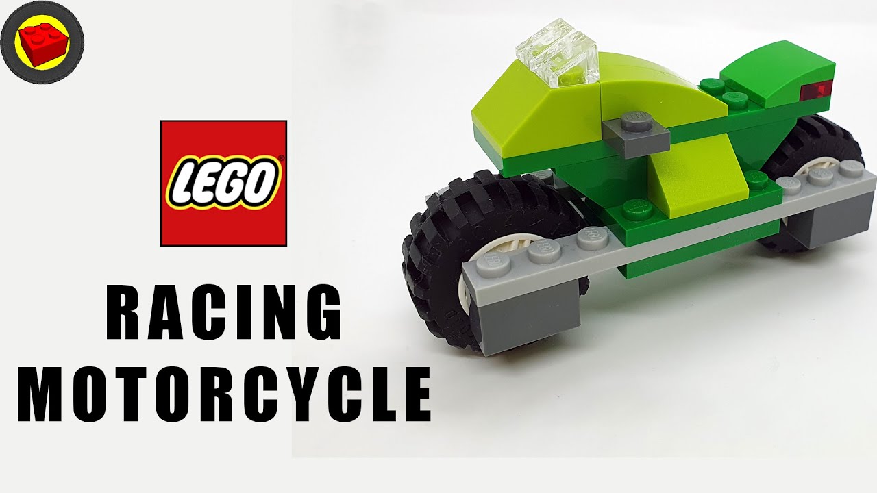 LEGO Racing Motorcycle Building Instructions - LEGO Classic 10715 How To  