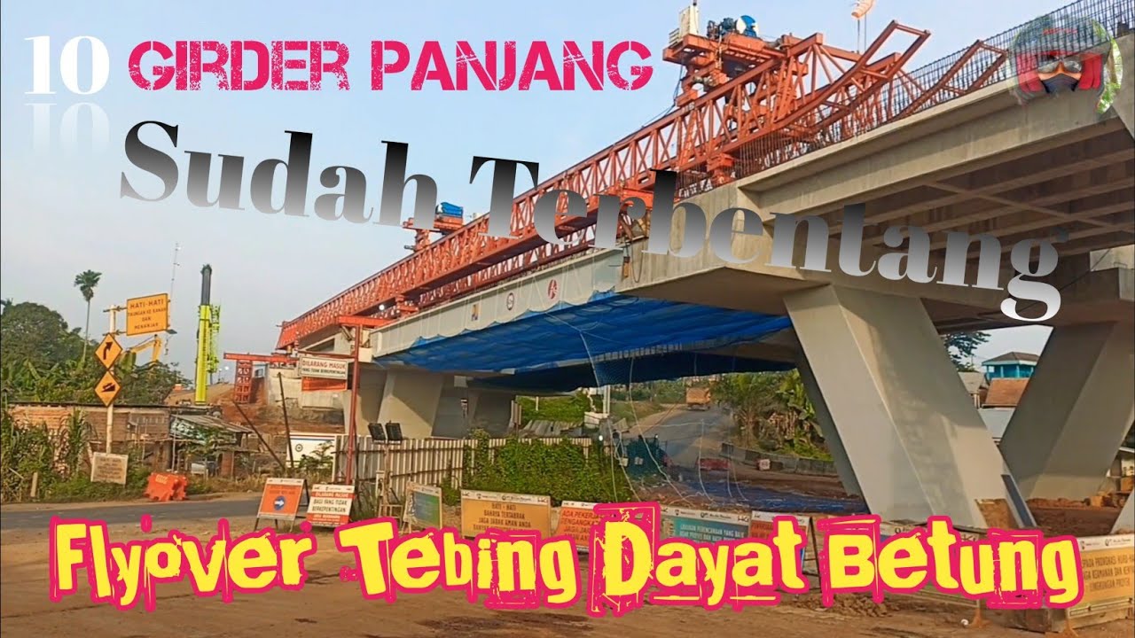 Sudah Kelar Terpasang 𝙂𝙞𝙧𝙙𝙚𝙧 Panjangnya 𝙁𝙡𝙮𝙤𝙫𝙚𝙧 Tebing Dayat Betung | @mampirmotovlog5519