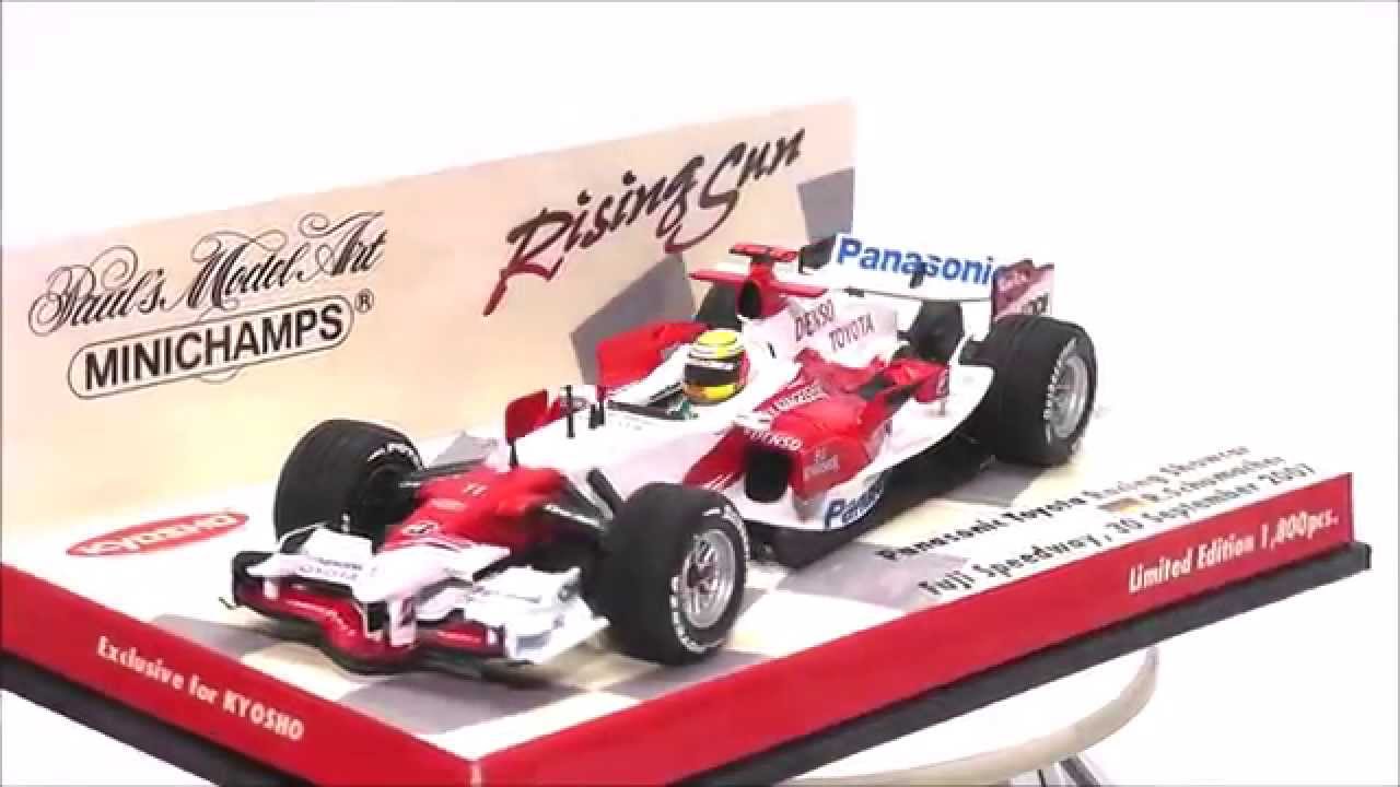 MINICHAMPS 1/43 Panasonic Toyota Course TF107 Ralf Schumacher