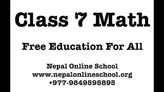 #class7 #grade7 #class7math #grade7math #class7mathnepali class 7
science in nepali math solution nepal chapter 1 measurement grade 7...