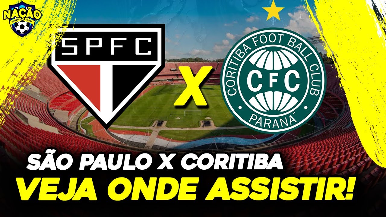 São Paulo x Coritiba: onde assistir, escalações e horário do jogo