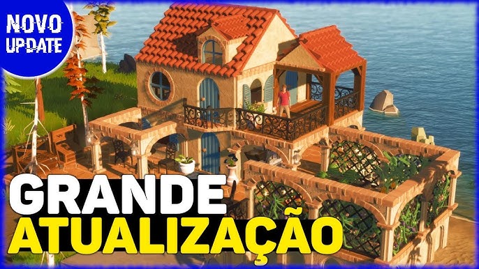 NOVO JOGO DE SOBREVIVÊNCIA NA ILHA - Len's Island 