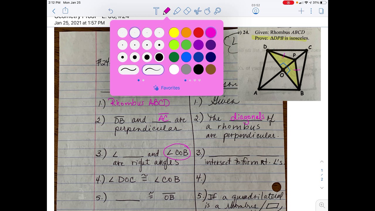 TT Geometry - Lesson 66, #24 - YouTube