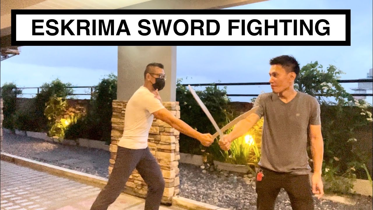 Eskrima Sword Fighting Training Session: Kali / Arnis / FMA