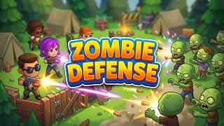 Zombie Defense Camp Game Gameplay Android Mobile screenshot 1