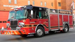 Rochester, NH Fire Department Engine 5 Responding