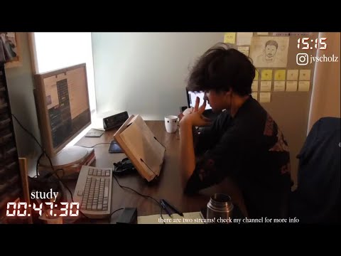 [ambient sounds] study with me pomodoro 60min(1 hour)/10min