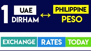 1 Uae Dirham To Philippine Peso Exchange Rates Updates Today 10 March 2026 At 0612 Utc