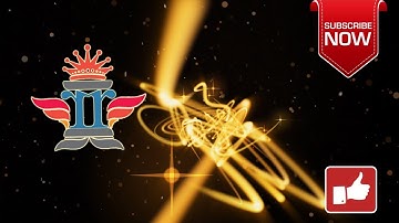 Progressive Soft Bokeh and gold line loop | background party video loops