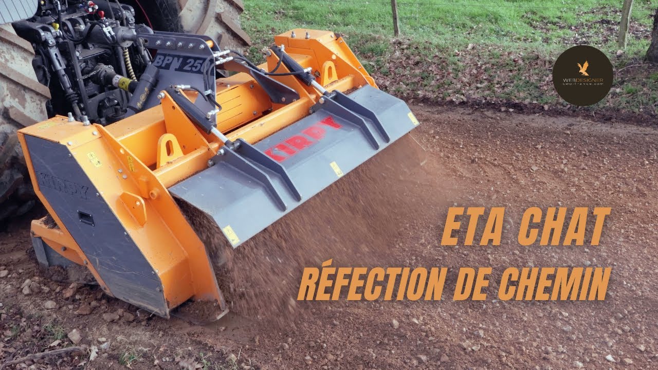 Réfection de chemin par ETA CHAT