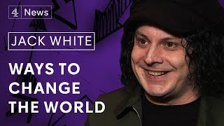 Jack White on immigration, hating mobile phones and his musical influences