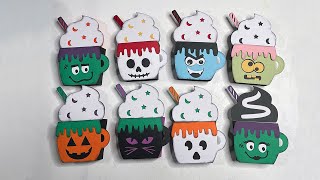 Full Monster Coco Mug Box Card SVGs Assembly Tutorial Guide