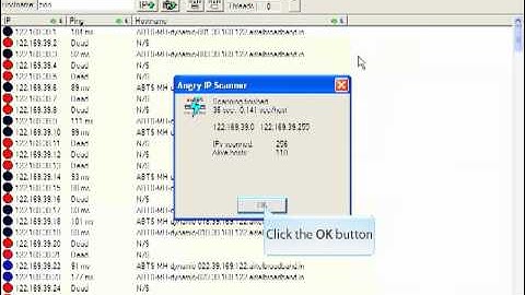 Basic IP Scan: Ping Sweep