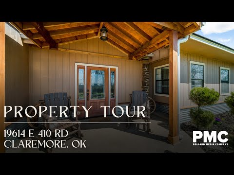 19614 E 410 Rd, Claremore, OK home video tour