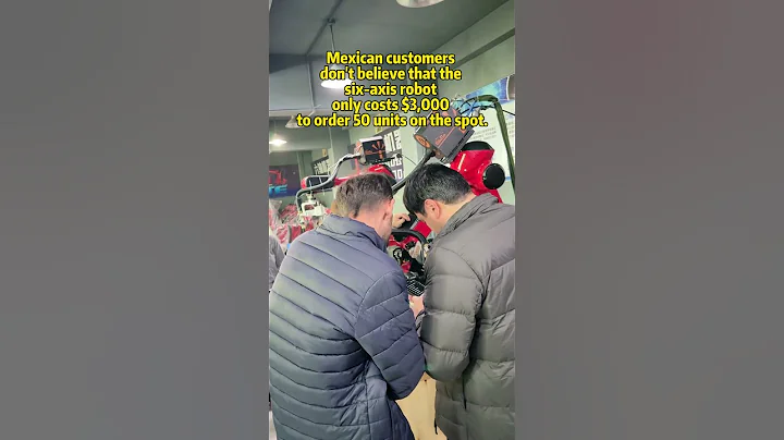 A six-axis robot worth $3,000, arm width 940mm, load 5kg #factory #six-axis robot #industrial robot