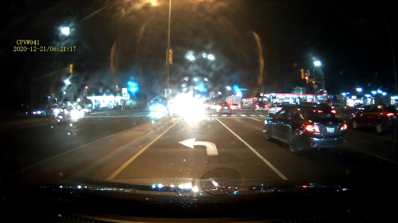 Dash cam Brampton video December 2020 YouTube