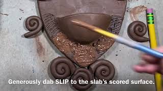 Wall Pocket Part 5: Coil Appliqué Design