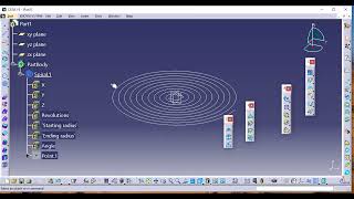 CATIA Coil Design Tutorial | Spiral & Rib Command in Part Design | 3D Coil Modeling