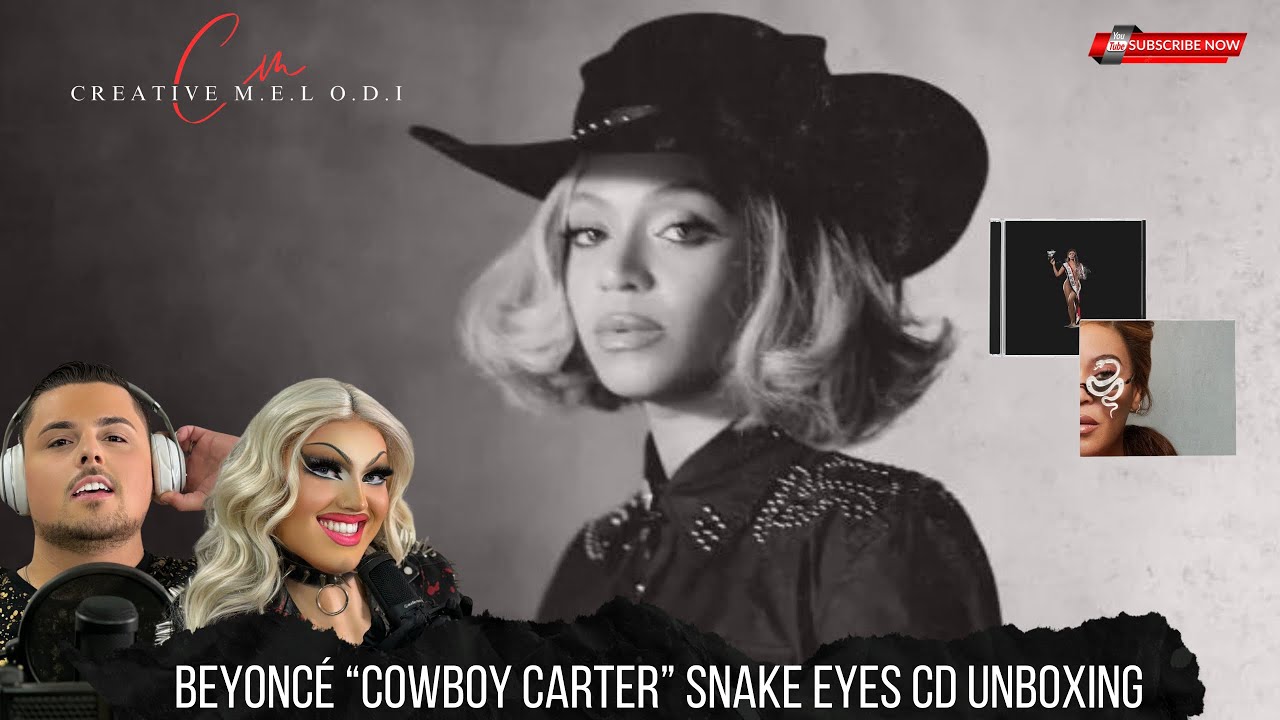 Beyoncé “Cowboy Carter” Snake Eyes CD Unboxing - YouTube