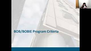 2025 BOB Overview Webinar