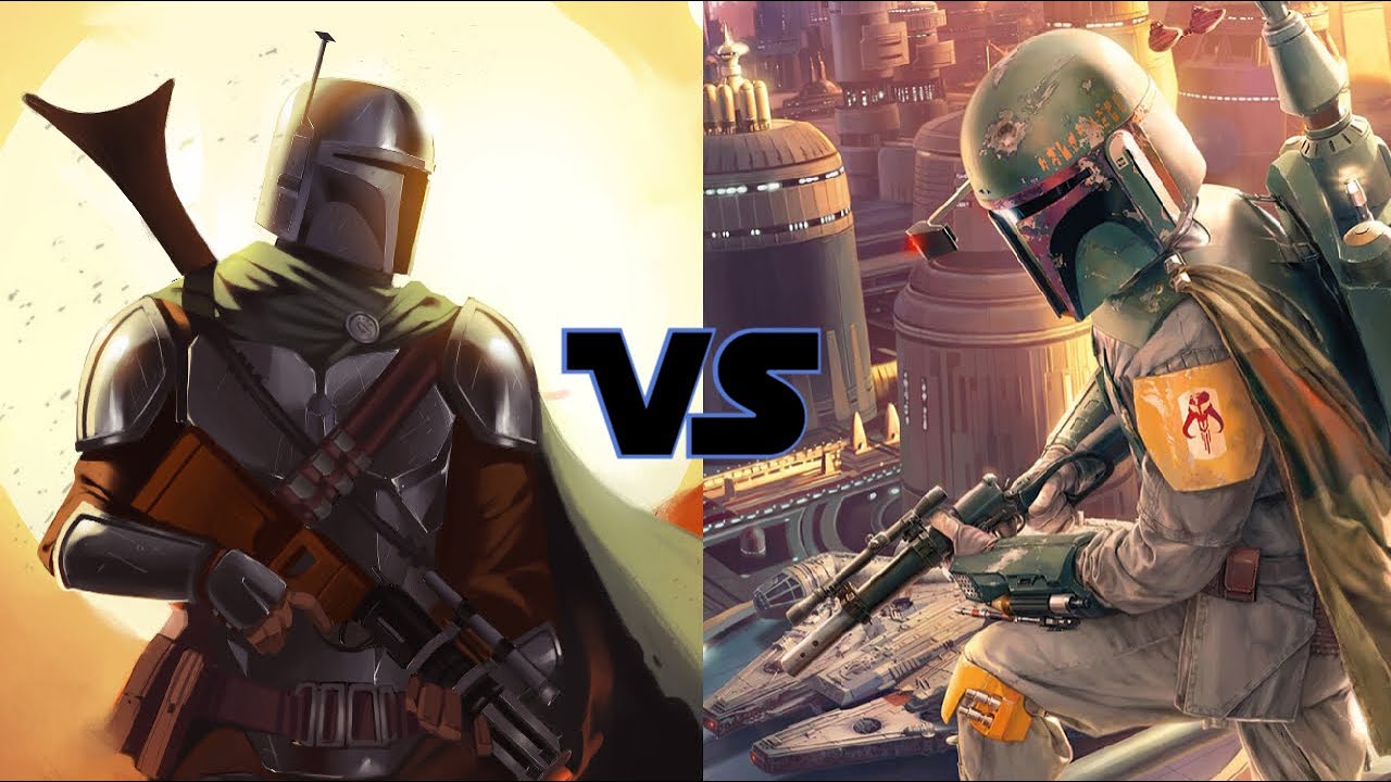 The Mandalorian VS Boba Fett Versus Series YouTube