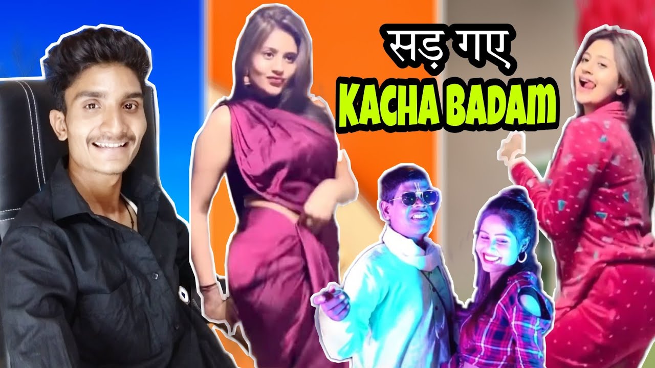 kacha Badam Roasted Kacha Badam Viral Reel AnjaliAroraMaxu Roast